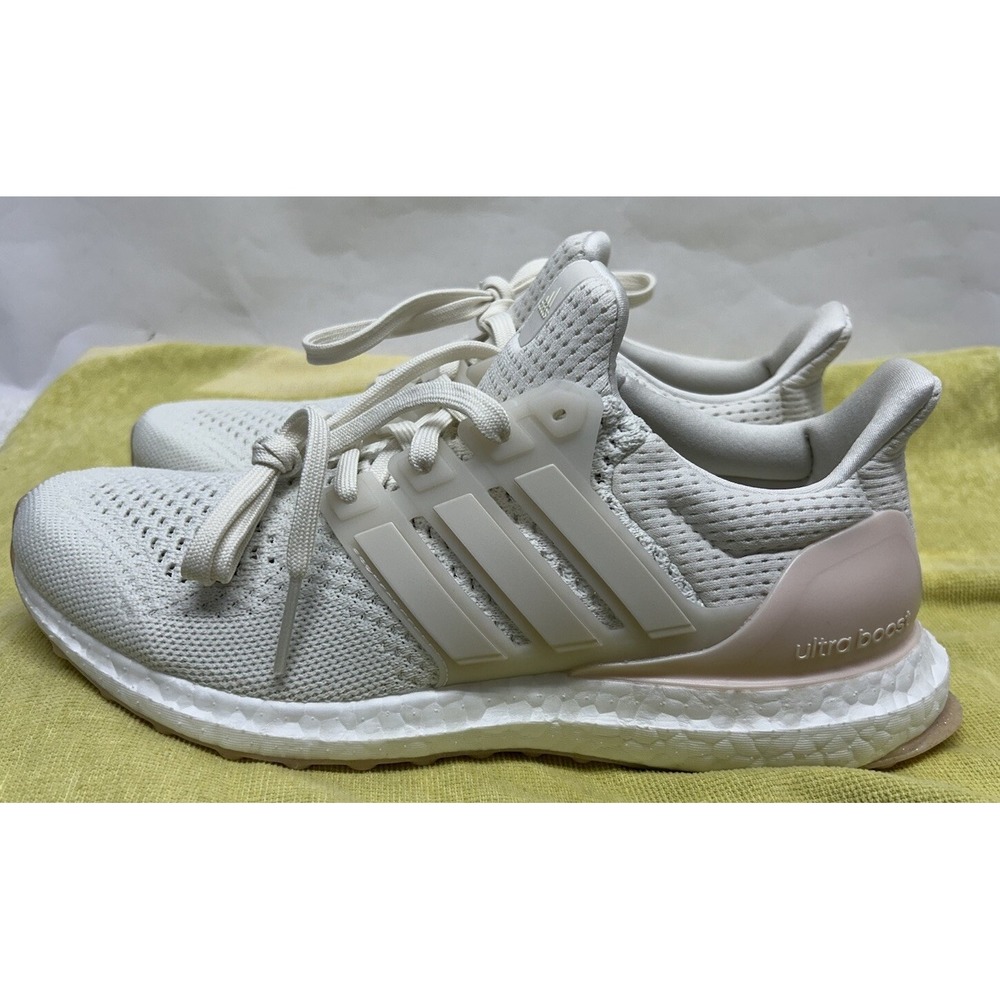 Adidas Womens Size Ultraboost 1.0 DNA Off White IF5268 Running Shoes New